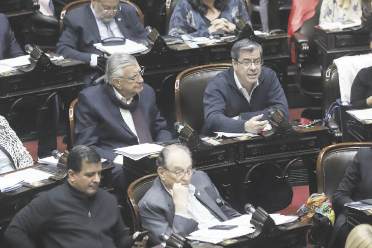 apretado. El Frente de Todos, que comanda Germán Martínez, buscaba avanzar con impuestos y espera el Presupuesto 2023.