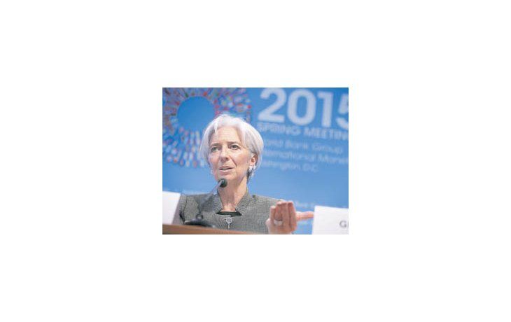 Con una conferencia de prensa, la titular del FMI dio el puntapié para las deliberaciones, que formalmente se iniciarán hoy.