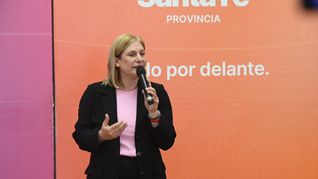 Gisela Scaglia, vicegobernadora de Santa Fe y candidata a diputada nacional. Gisela Scaglia, vicegobernadora de Santa Fe y candidata a diputada nacional.