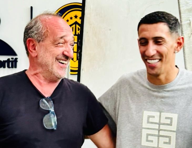 Fabián Jalife junto a Ángel Di María durante una de las entrevistas de la docuserie. El campeón del mundo repasó vivencias, desafíos y momentos clave del ciclo liderado por Lionel Scaloni Fabián Jalife junto a Ángel Di María durante una de las entrevistas de la docuserie. El campeón del mundo repasó vivencias, desafíos y momentos clave del ciclo liderado por Lionel Scaloni