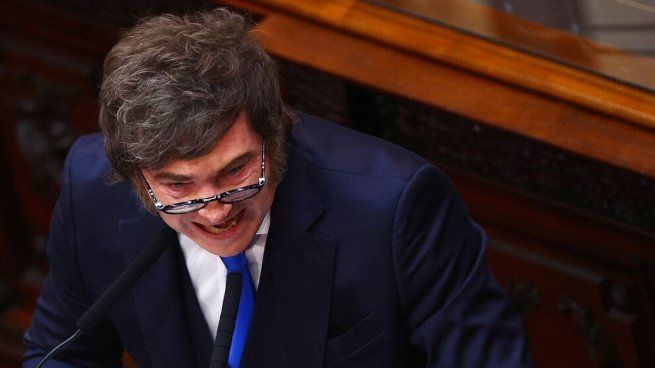 Javier Milei habló en el Congreso y se cruzó duro con la oposición.&nbsp;