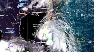 Helene llegó a vientos máximos de 60 mph.&nbsp;