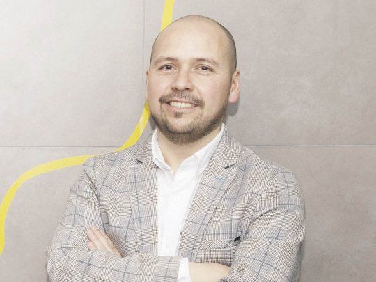 Anuncios. Mauricio Sana, CEO de Flybondi, habló en rueda de prensa.