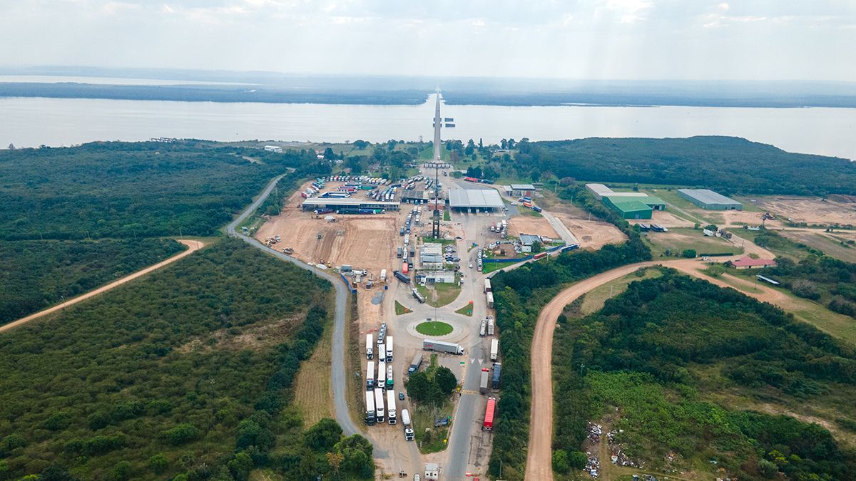 The modernization of the Fray Bentos border crossing with Argentina advances