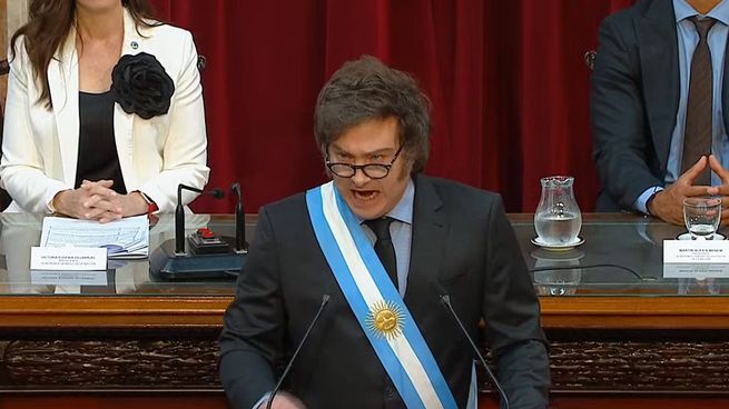 Los números de rating no acompañaron el discurso de Milei en el Congreso.