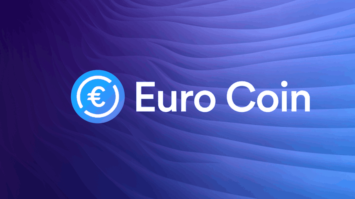 Amidst the crash, a new euro cryptocurrency was launched