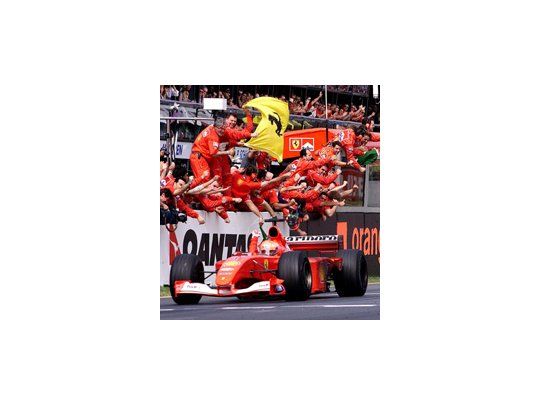 Schumacher, una computadora