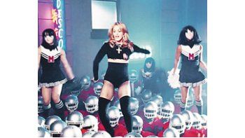 Homenaje de Madonna al fútbol americano