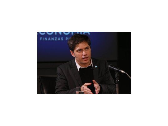 El ministro de Economía, Axel Kicillof.