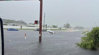 El huracán Debby provocó graves inundaciones.&nbsp;