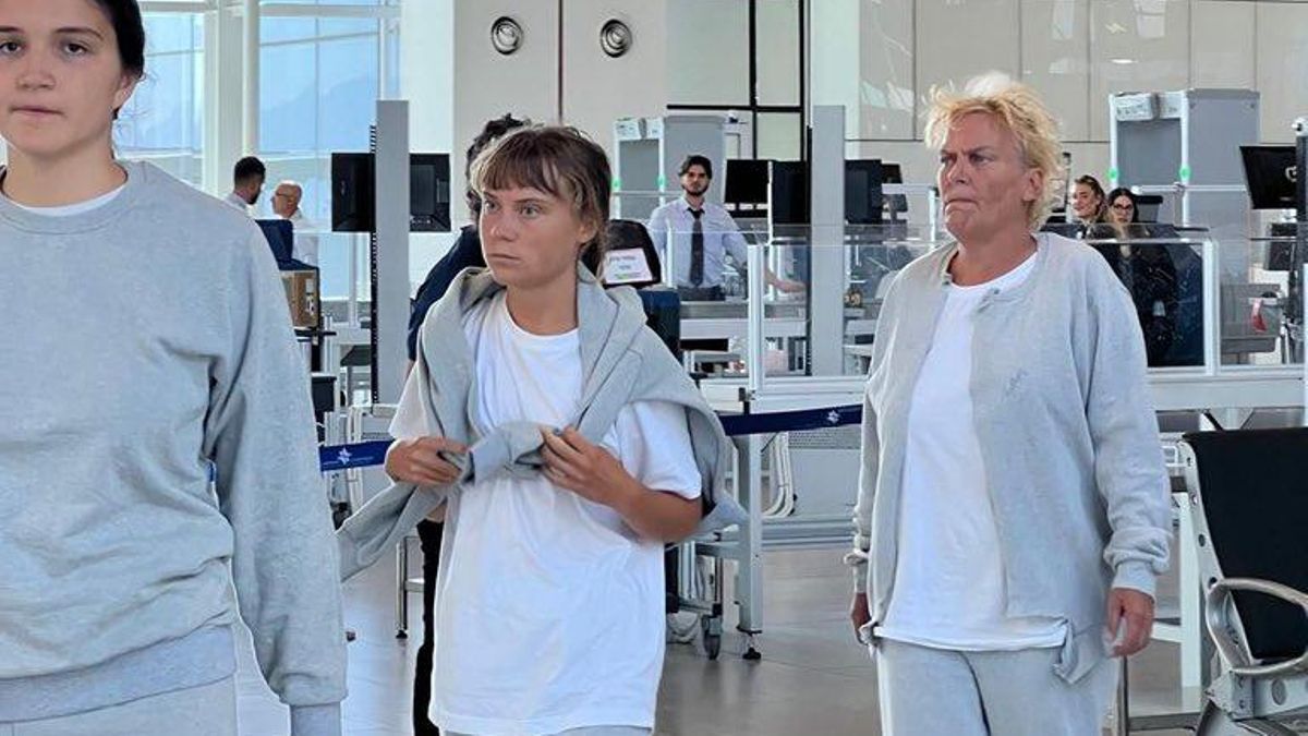 Israel deported Greta Thunberg and more than 170 activists after intercepting the humanitarian boat to Gaza