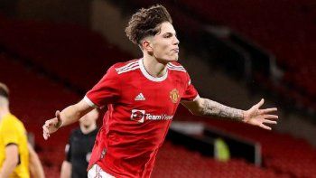 Garnacho, el argentino que brilla en el Manchester United.