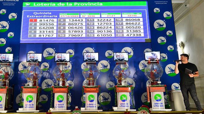 Lotería de la Provincia entregó el premio de Reyes.