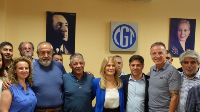 La conducción de la CGT mantuvo un encuentro con el gobernador bonaerense Axel Kicillof y miembros de su gabinete.