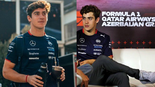 Franco Colapinto, listo para correr en Azerbaiyán 