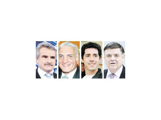 Agustín Rossi, Juan Carlos Gullo, Eduardo Wado De Pedro, Alfredo Atanasof