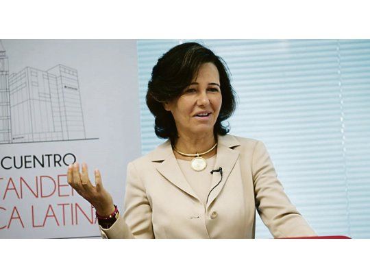 Definición. Ana Botín destacó a la Argentina como un país clave para hacer negocios en América Latina.