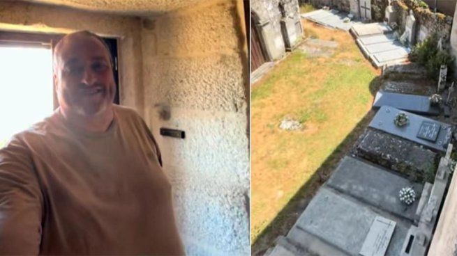 Un matrimonio alquiló una casa en España y resultó estar en un cementerio