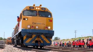 El Ferrocarril Central está listo para las primeras pruebas de transporte.