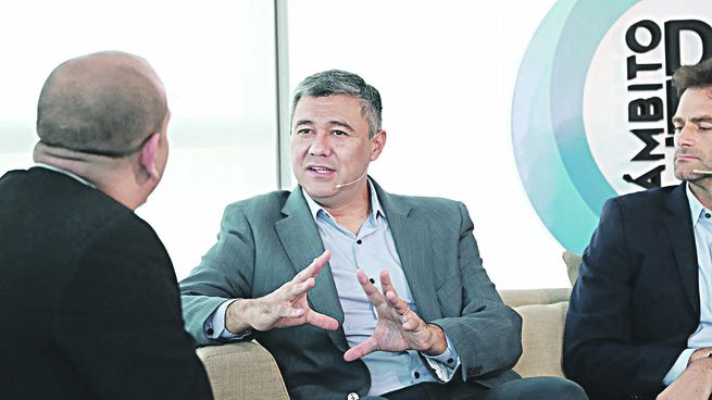El intendente de Añelo, Milton Morales.