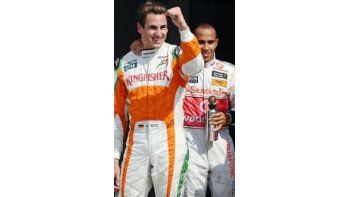 Nada que festejar. Adrian Sutil fue condenado a 18 meses de prisión en Alemania.