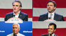 First debate of Republican candidates. First debate of Republican candidates.