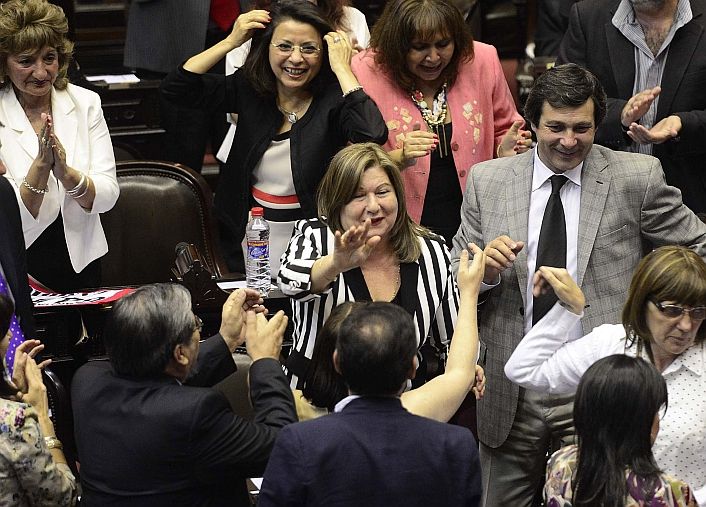 La santiagueña Abdala de Matarazzo seguirá como vicepresidenta primera.