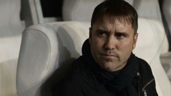 Eduardo Coudet sufrió una dura derrota con Celta en la Copa del Rey.