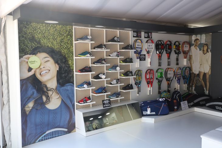 Wilson is one of the most iconic brands in the tennis world: