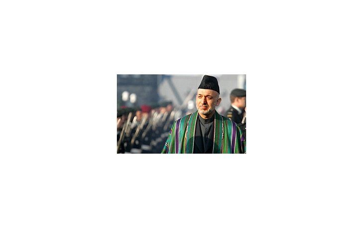 Hamid Karzai, presidente de Afganistán