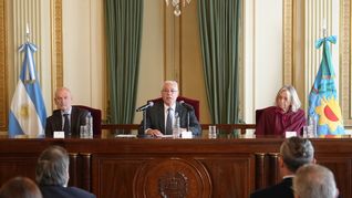 La Suprema Corte de Justicia bonaerense. La Suprema Corte de Justicia bonaerense.