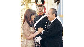 ámbito.com | La presidente Cristina de Kirchner fue anfitriona ayer en la Casa de Gobierno del mexicano Felipe Calderón. Acordaron una posición común en la próxima cumbre del G-20 y protestar en conjunto contra el FMI.
