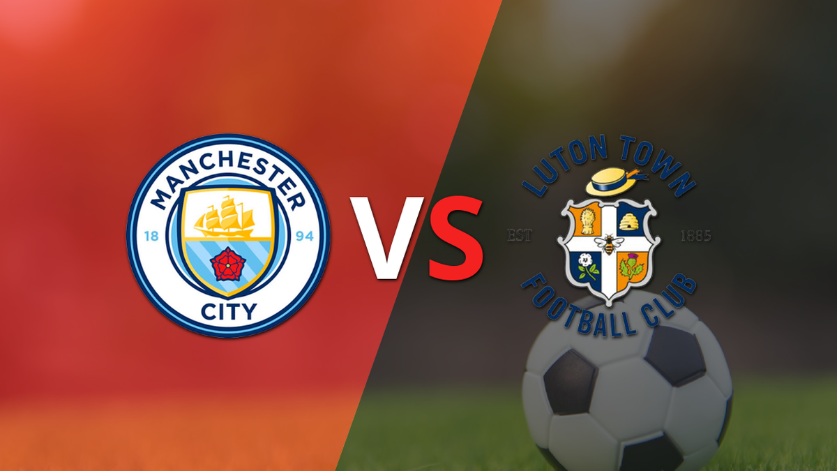 Manchester City seeks to defeat Luton Town to position itself at the top of the tournament