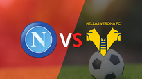 napoli esta venciendo 2-1 a hellas verona en el estadio diego armando maradona