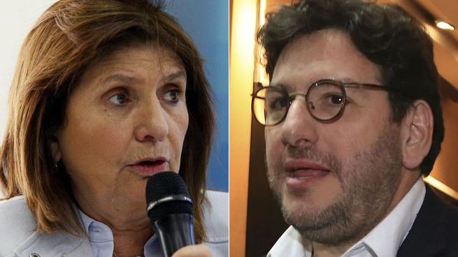 Patricia Bullrich y Pablo Avelluto. 