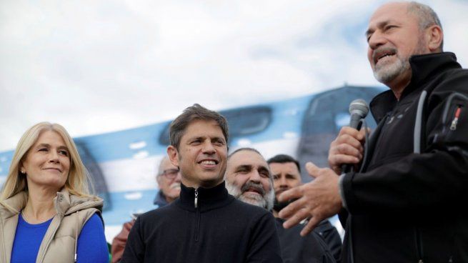 Axel Kicillof encabezó acto en Ensenada. 