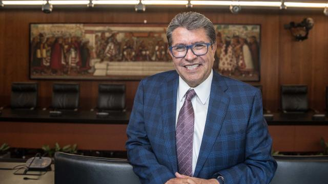 Ricardo Monreal Ávila, un político que amasó fortuna en México.