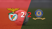 benfica y rangers empataron y se define todo a la vuelta