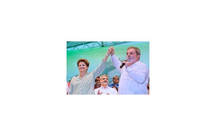 Luiz Lula da Silva y Dilma Rousseff.
