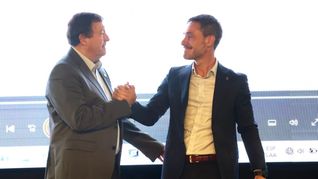 Alberto Weretilneck e Ignacio Lamothe. Alberto Weretilneck e Ignacio Lamothe.