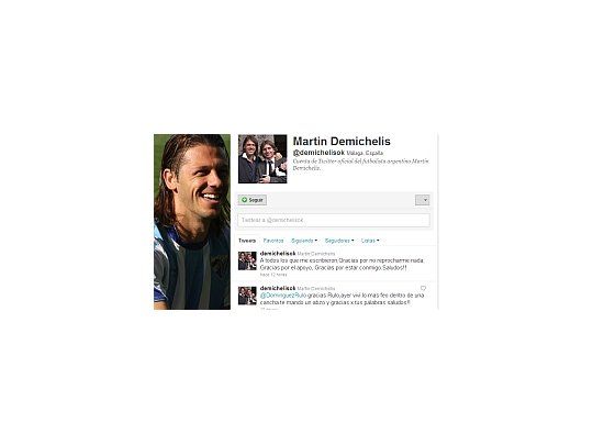 Gracias por no reprocharme nada, escribió Demichelis en Twitter.