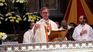 Archbishop García Cuerva headed the central mass of the pilgrimage to Luján this morning.