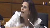 una diputada paraguaya sorprendio al cantar un tema de shakira en plena sesion