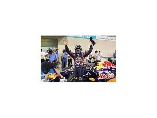 Vettel igualó en Abu Dabi la marca que ostenta Mansell desde 1992.
