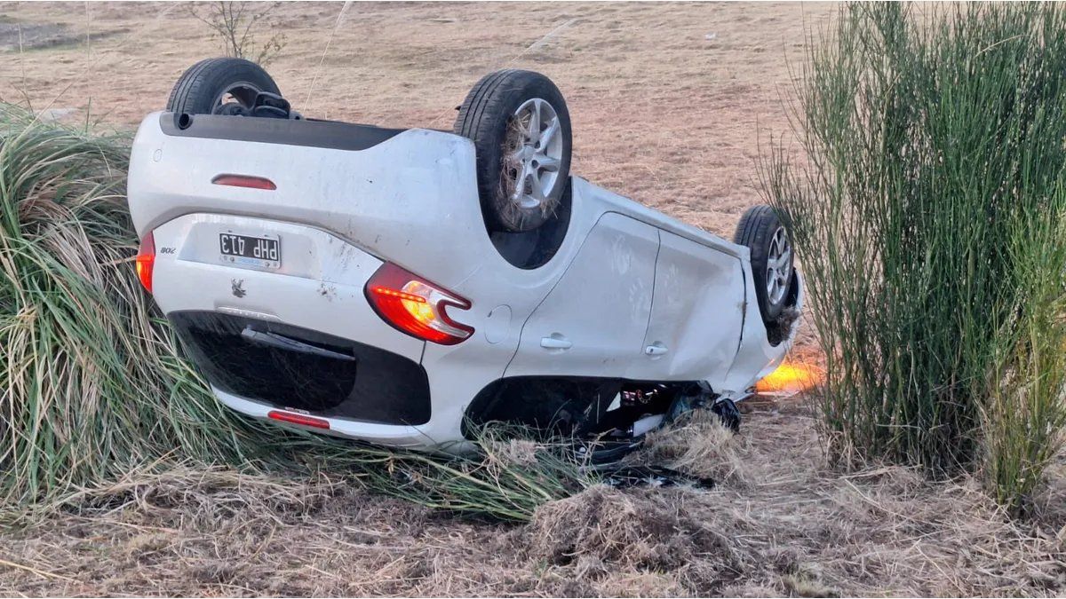 A Godoy Cruz participant overturned his automobile in San Luis after the match with Rosario Central