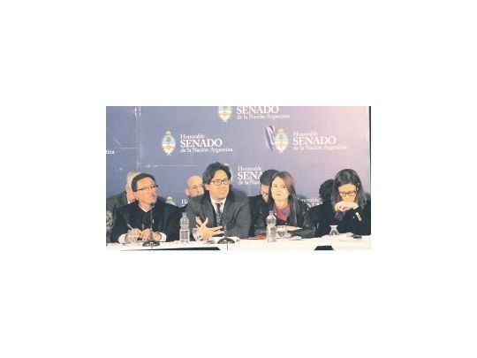 Plenario. El ministro de Justicia, Germán Garavano, expuso después de Patricia Bullrich. El FpV cuestiona en el Senado la constitucionalidad del decomiso de bienes y extinción de dominio que se aprobó en Diputados.