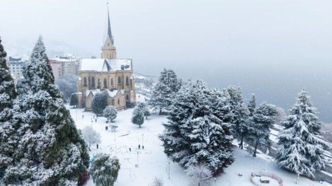 Bariloche bajo nieve&nbsp;