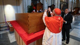 El papa Francisco fue sepultado en la basílica de Santa María la Mayor de Roma.