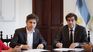 Axel Kicillof y Carlos Sadir se reunieron en Jujuy.