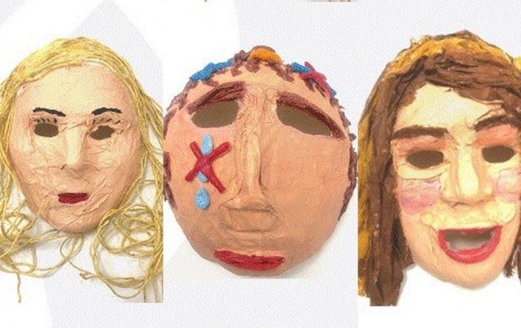 Abren muestra con máscaras para concientizar sobre el Traumatismo de Cráneo